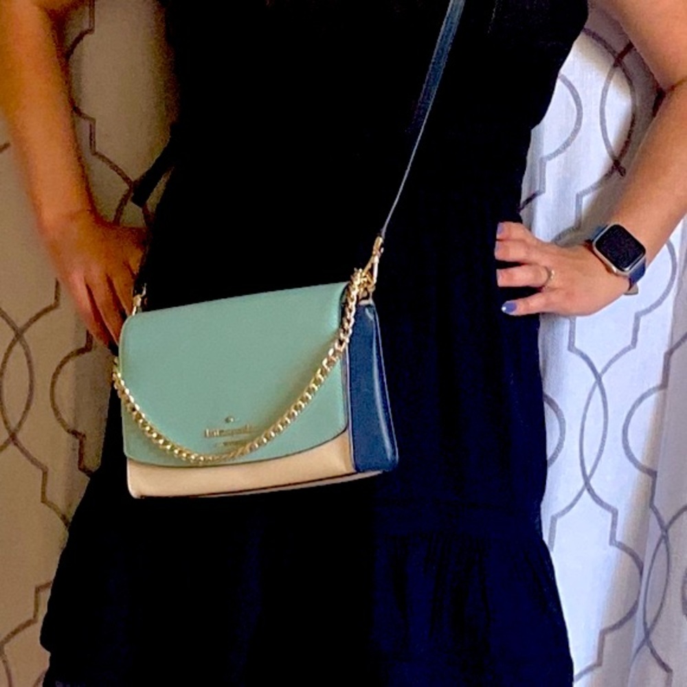 Kate Spade cross boy satchel two straps perfect for Summer